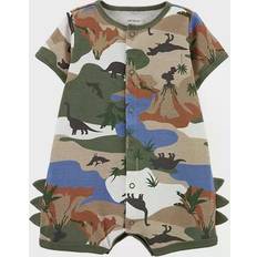 Carter's Baby Boys Dinosaur Snap-Up Romper Newborn