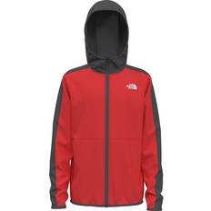 The North Face Youth Glacier Full Zip Hoodie - Fiery Red (NF0A5GBZ-15Q)