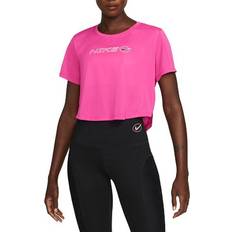 Nike One Icon Clash Women's Pink Camiseta de Manga Corta Fitness