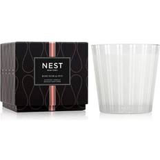 Rose Noir & Oud 3 Wick Glass