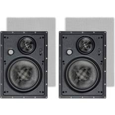 Monoprice Alpha In-Wall Speakers 8 Inch Pair