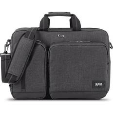 Duane Hybrid Briefcase Backpack 15.6" - Black