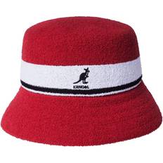 Homme - Rouge Chapeaux Kangol Bob Bermuda Stripe - Rouge