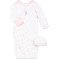 Babies Nightgowns Children's Clothing Little Me Prima Ballerina Sleeper Gown & Hat - White/Pink