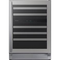 Two Zones Wine Coolers Samsung RW51TS338S Stainless Steel