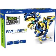 Animals Interactive Robots Elenco EE-TTG618 Rivet-REX12 Solar Hydraulic Robot