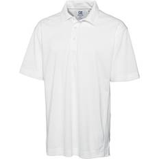 Cutter & Buck Drytec Genre Textured Solid Big and Tall Polo - White