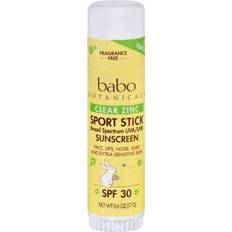 Senza Olio Minerale Protezioni Solari Babo Botanicals Clear Zinc Sunscreen Stick Fragrance Free SPF30 17g