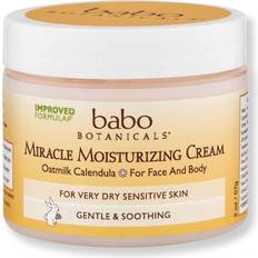 PETA Facial Creams Babo Botanicals Miracle Moisturizing Face Cream Oatmilk & Calendula 57g