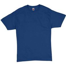 Hanes Essential-T Short Sleeve T-shirt 4-pack - Deep Royal