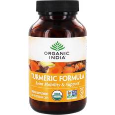 Organic India Turmeric Formula Joint Mobility & Support 180 Vegetarian Caps