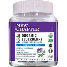 Vitamins & Supplements New Chapter Elderberry Organic Kids Gummies 30 Gummies