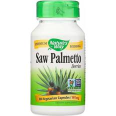 Natures Way Nature's Way Saw Palmetto Berries 585 mg. 100 Vegetarian Capsules 100 pcs