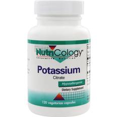 NutriCology Potassium Citrate 120 Capsules