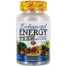 Kal Enhanced Energy TEEN 60 Vegetarian Tablets