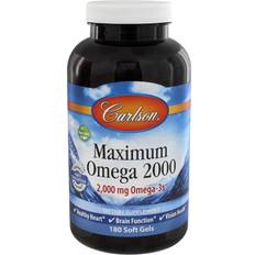 Carlson Labs Maximum Omega 2000 180 Softgels