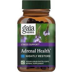 Gaia Herbs Adrenal Health Nightly Restore 120 Vegan Capsules