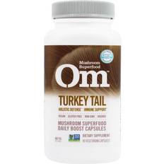 Om Mushrooms OM Turkey Tail Mushroom Superfood 90 Vegetarian Capsules