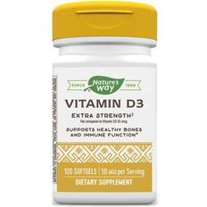 Nature's Way Nature's Way Vitamin D3 50 mcg 120 Softgels 120 pcs