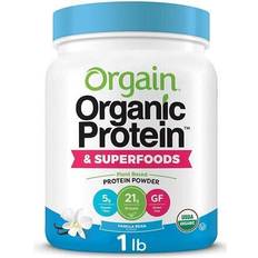 Orgain Organic Protein Superfoods Plant Based Protein Powder Vanilla 2.02 lb