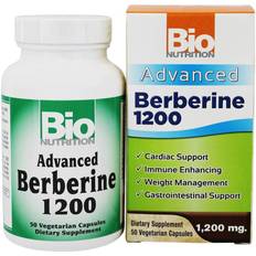 Berberine Bio Nutrition Advanced Berberine 1200 50 Vegetarian Capsules