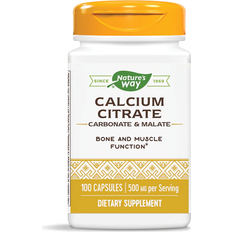 Natures Way Vitamins & Supplements Natures Way Calcium Citrate Complex 100 Capsules 100