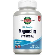 Kal High Absorption Magnesium Glycinate 350 VegCaps 160 pcs