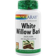 Vitamins & Supplements Solaray White Willow 400 mg 100 VegCaps 100 pcs