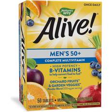 Multivitamin 50 + Alive Nature's Way Alive! Men's 50 Complete Multivitamin 50 Tablets