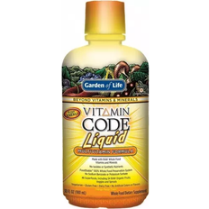 Garden of Life Vitamin Code Liquid Multivitamin, Fruit Punch 900 ml