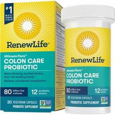 Renew Life Ultimate Flora Colon Care Priobiotic 80 billion CFUs 30 Vegetarian Capsules