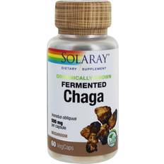 Solaray Organically Grown Fermented Chaga Dietary Supplement 500 mg 60 VegCaps