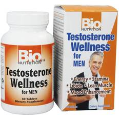 Vitamins & Supplements Bio Nutrition Testosterone Wellness 60 Tablets