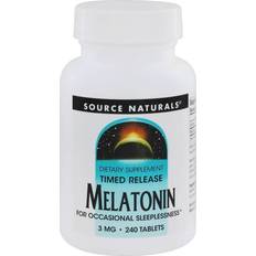 Source Naturals Melatonin Timed Release 3 mg 240 Tablets