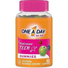 Vitamins & Supplements One-A-Day For Her VitaCraves Teen 60 Gummies 60 pcs