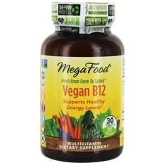 MegaFood Vegan B12 30 Tablets