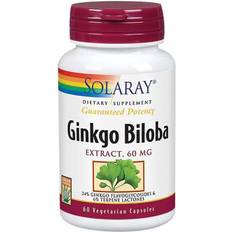 Solaray Ginkgo Biloba Extract 60 mg 120 Vegetarian Capsules