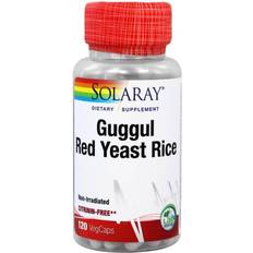 Solaray Non-Irradiated Guggul Red Yeast Rice Guaranteed Potency 120 Vegetable Capsule(s)