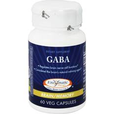 Enzymatic Therapy GABA 250 mg 60 Veg Capsules