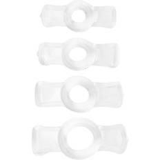 Cheap Penis Rings TitanMen Cock Ring Set Clear