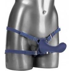 Blau Strap-Ons CalExotics Her Royal Harness Me2 Thumper Strap On