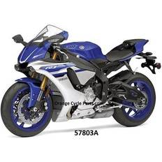 Motorcykel 1 12 New Ray Yamaha YZF-R1 2016 1/12 Legetøjs Motorcykel Blå