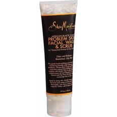 Clarifying facial cleanser Shea Moisture SheaMoisture Clarifying Facial Wash & Scrub African Black Soap 4 oz (113 g)