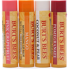 Burt's Bees Lip Balm Super Fruit 4-Pack 0.15 oz