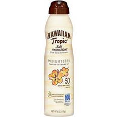 Sunscreen & Self Tan Hawaiian Tropic Silk Hydration Clear Spray Sunscreen Weightless SPF50 170g