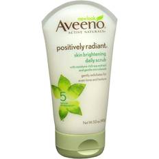 Vitamin E Exfoliators & Face Scrubs Aveeno Active Naturals Positively Radiant Skin Brightening Daily Scrub 140g