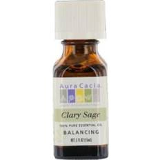 Clary sage essential oil Aura Cacia 100% Pure Essential Oil Clary Sage 0.5 fl oz