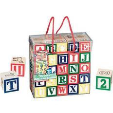 Melissa & Doug Wooden ABC/123 Blocks