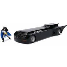 Batman the animated series DC Comics Batman Animated Series Metals Diecast Model 1/24 Batmobile with Figure