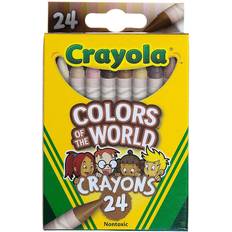 Colors of the World Skin Tone Crayons 24-pack